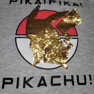 Kids pokemon pikachu small t-shirt